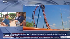 SeaWorld hosting 'National Roller Coaster Day' challenge tomorrow