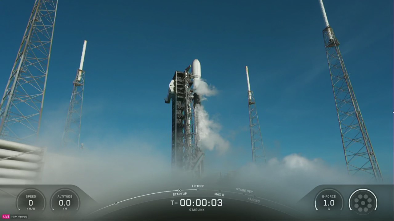 SpaceX sends more Starlink satellites into orbit