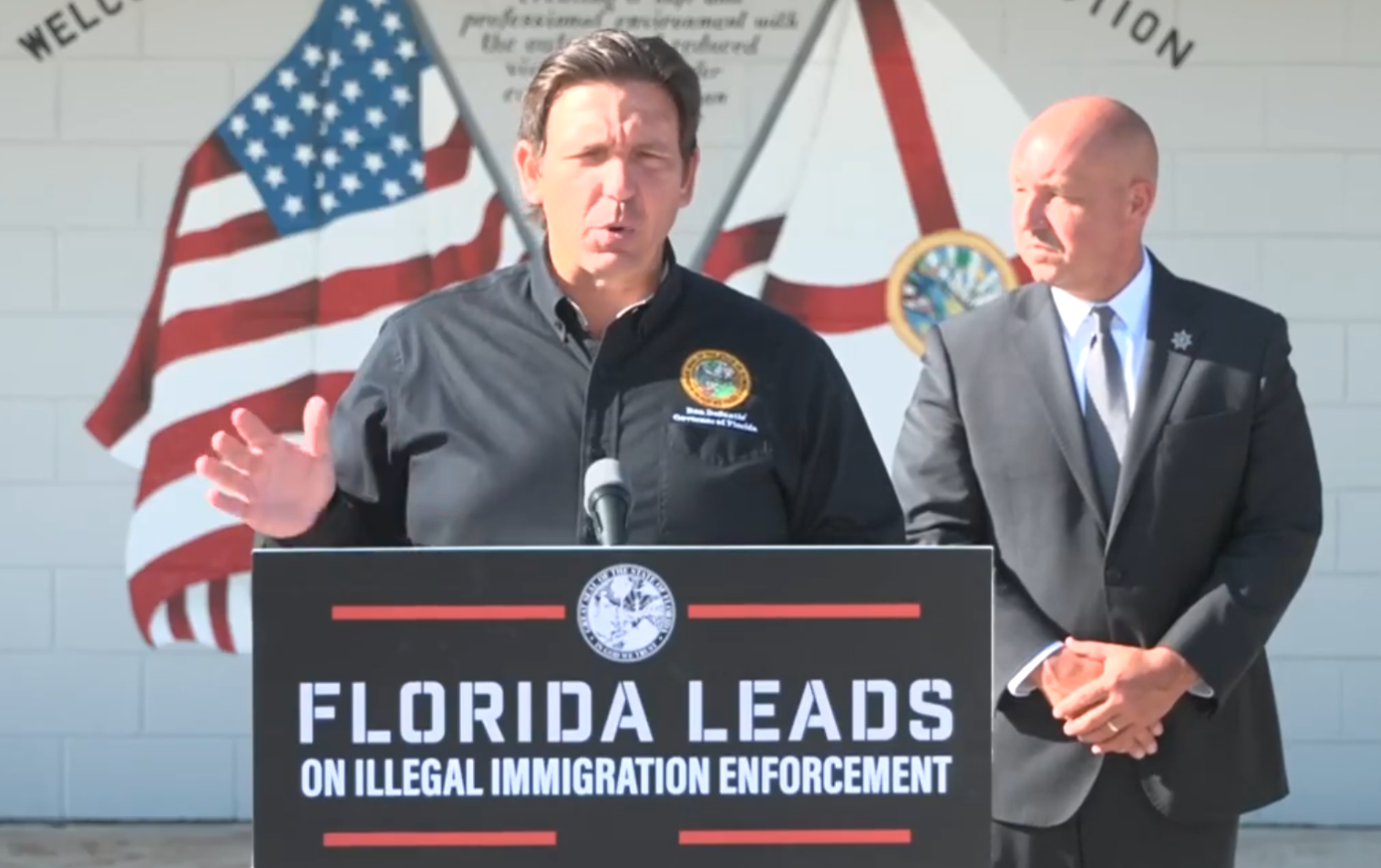 DeSantis announces plans for Florida immigration detention expansion