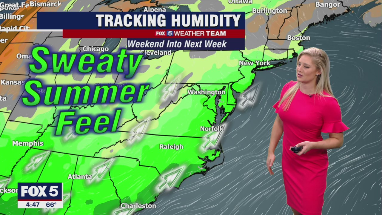 FOX 5 Weather forecast for Thursday, August 18