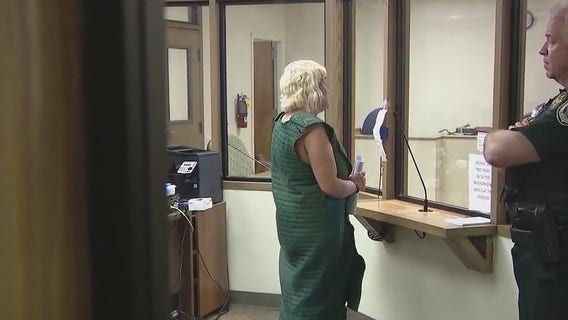 Florida woman accused of running over husband