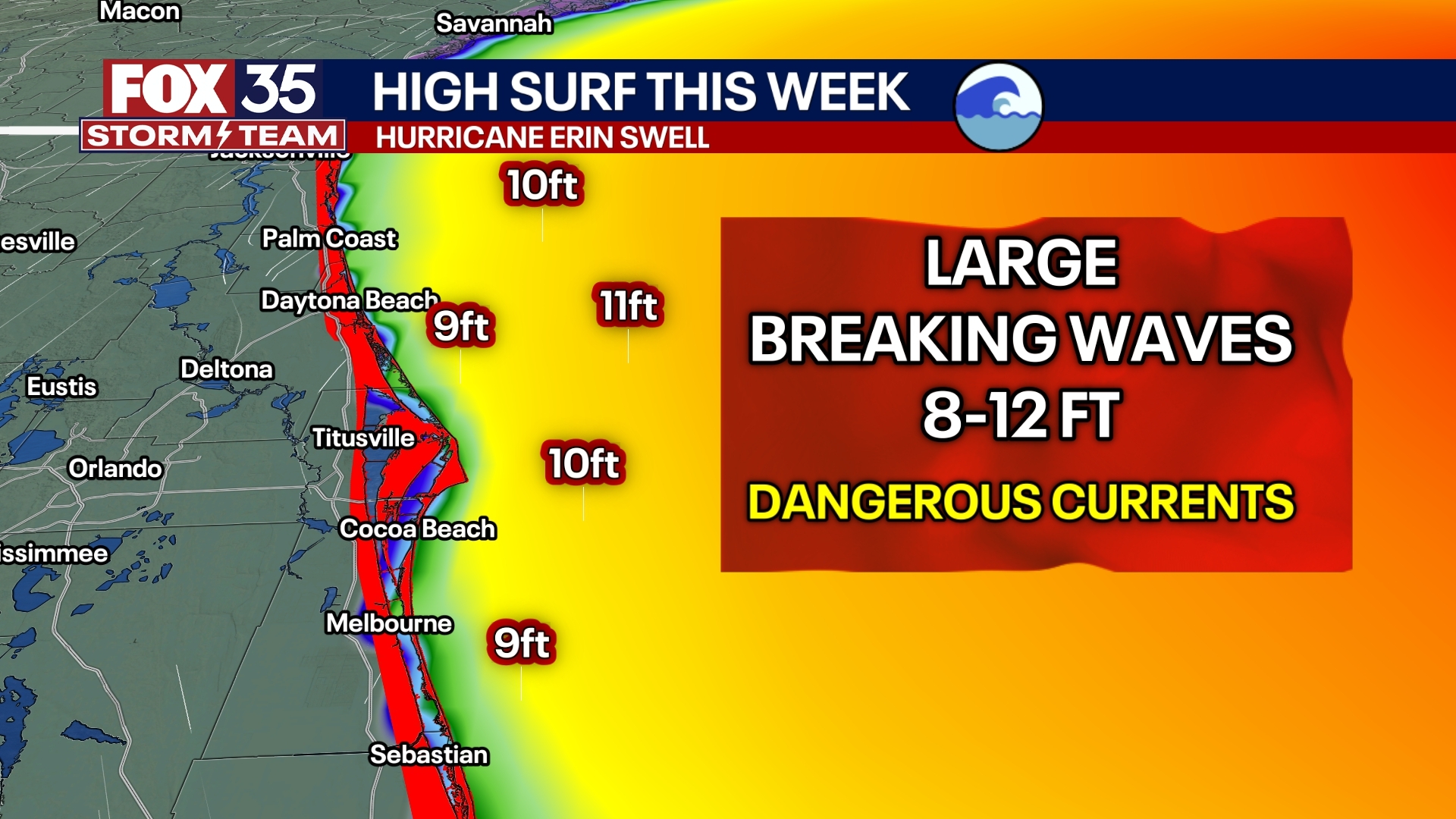 Orlando Weather Forecast PM: August 18, 2025