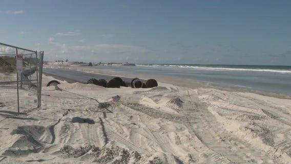 Hurricane Erin brings high surf, beach erosion, rip currents