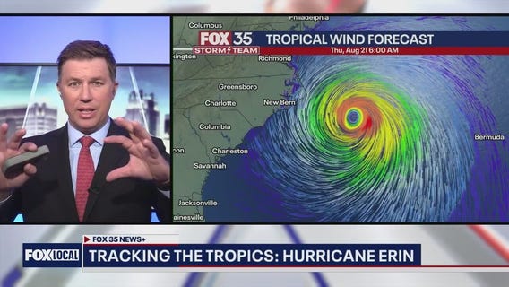 Hurricane Erin 11AM update