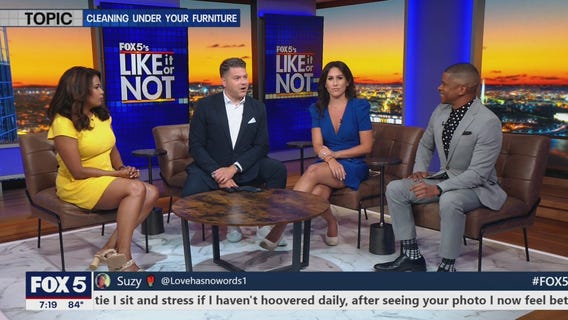 LIKE IT OR NOT: Cleaning under your furniture