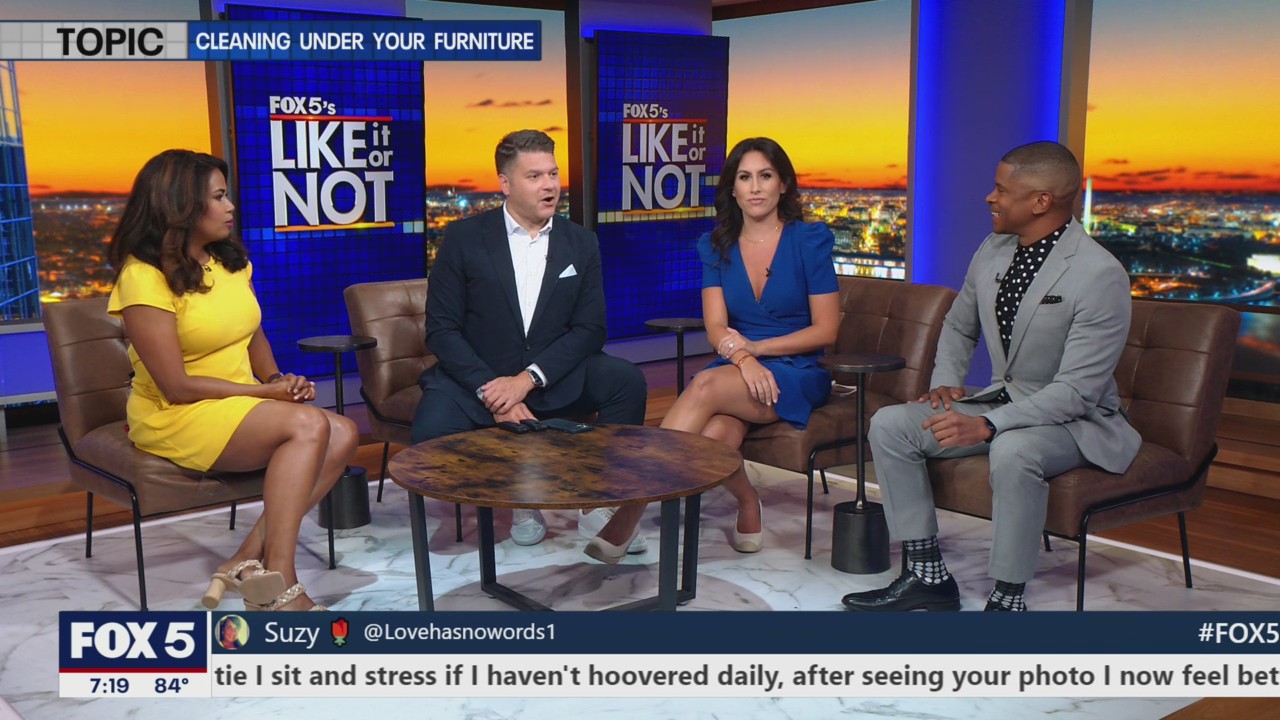 LIKE IT OR NOT: Cleaning under your furniture