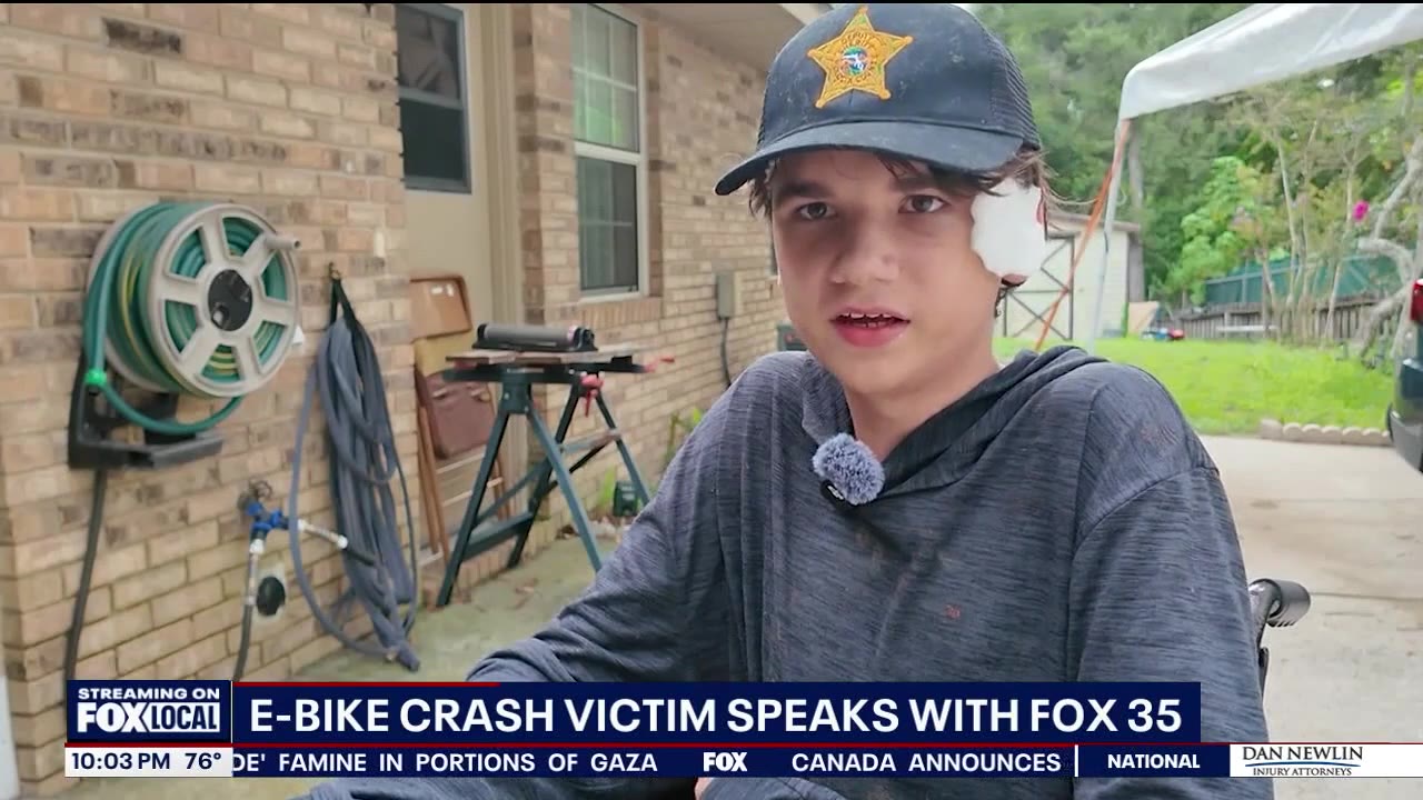 Volusia County student hit by car on e-bike: 'it was a nightmare' | FOX ...