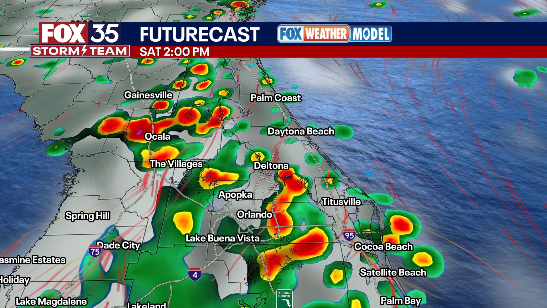 Orlando Weather Forecast PM: August 22, 2025