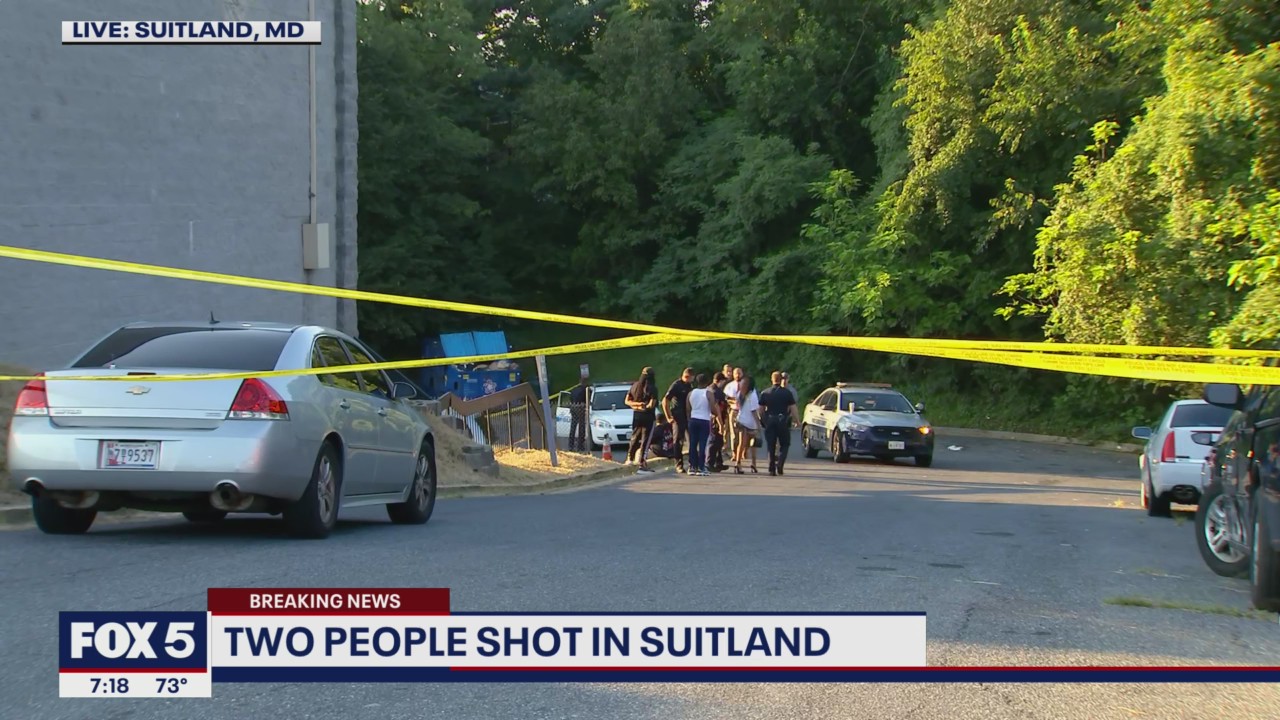 2 men shot in Suitland; police search for suspects | FOX 5 DC