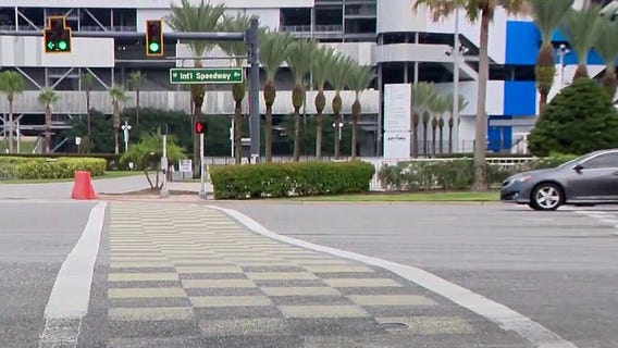 State orders Daytona Speedway's checkered crosswalk to be removed