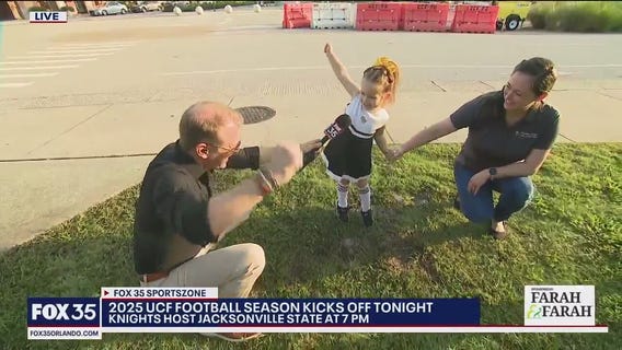 Meet UCF's biggest -- and tiniest -- superfan