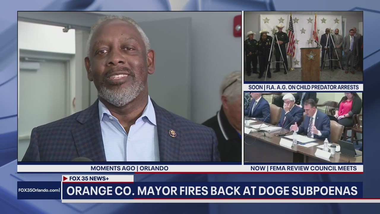 Orange County Mayor Jerry Demings on Florida DOGE audit