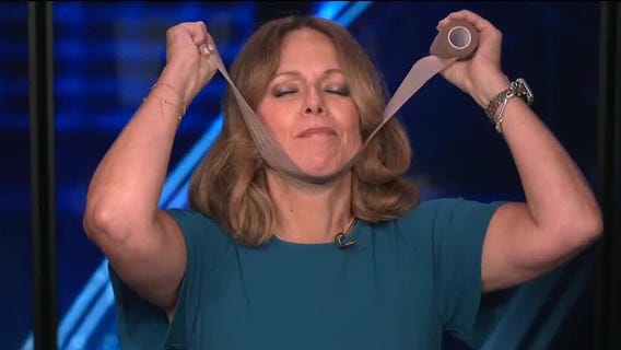 Why are people wearing shapewear on their face?