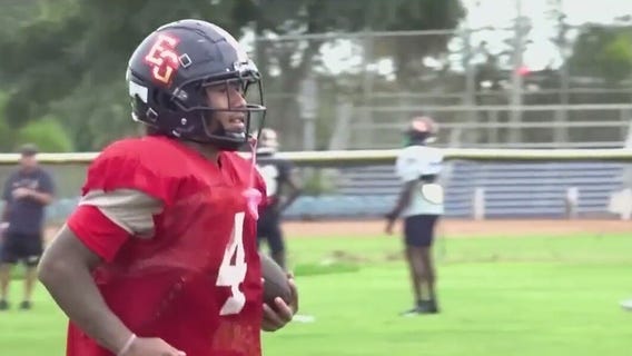 Eau Gallie's Xavier Reece does it all on the field