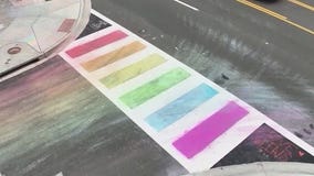 3 arrested for coloring in crosswalk outside Pulse, expected in court