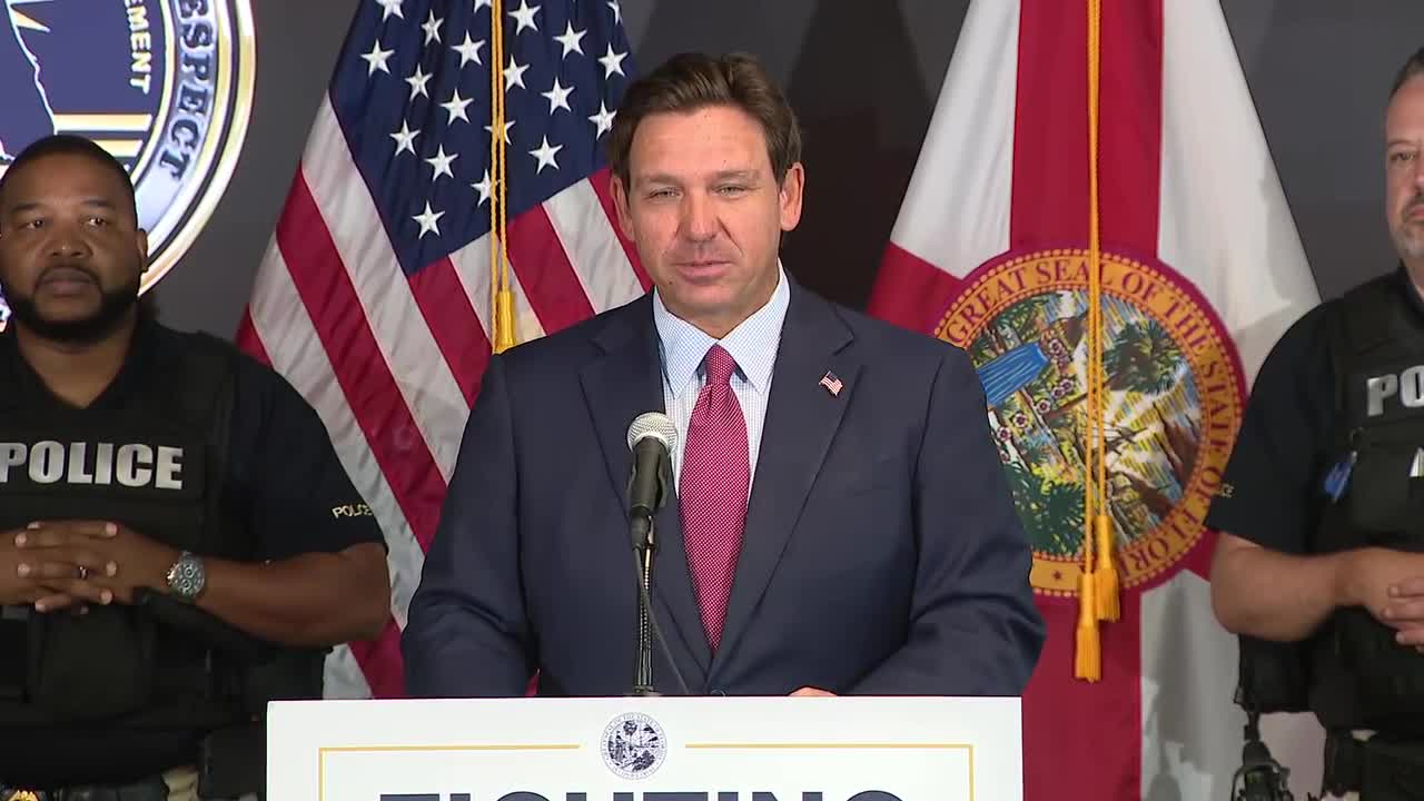DeSantis highlights results of SAFE program in Orlando