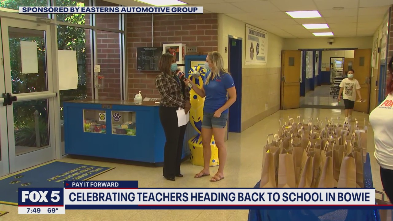PAY IT FORWARD: Celebrating teachers during back to school season