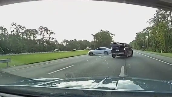 Florida sheriff uses PIT maneuver to end chase on I-95