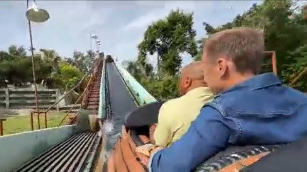 Busch Gardens' Stanley Falls Flume last splash on Sept. 7