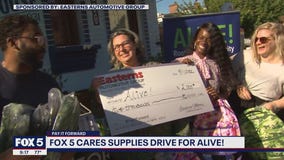 PAY IT FORWARD: Supplies drive for Alive!