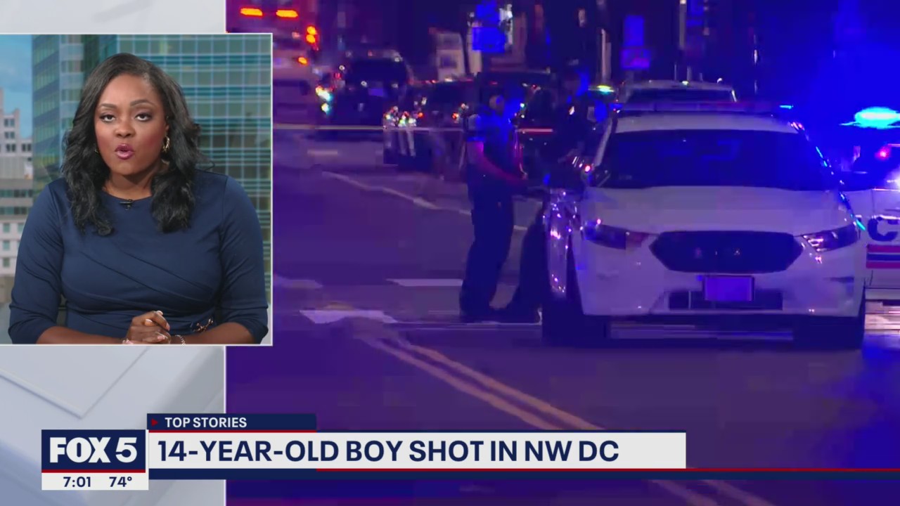 14-year-old boy shot in the head in northwest DC: police | FOX 5 DC