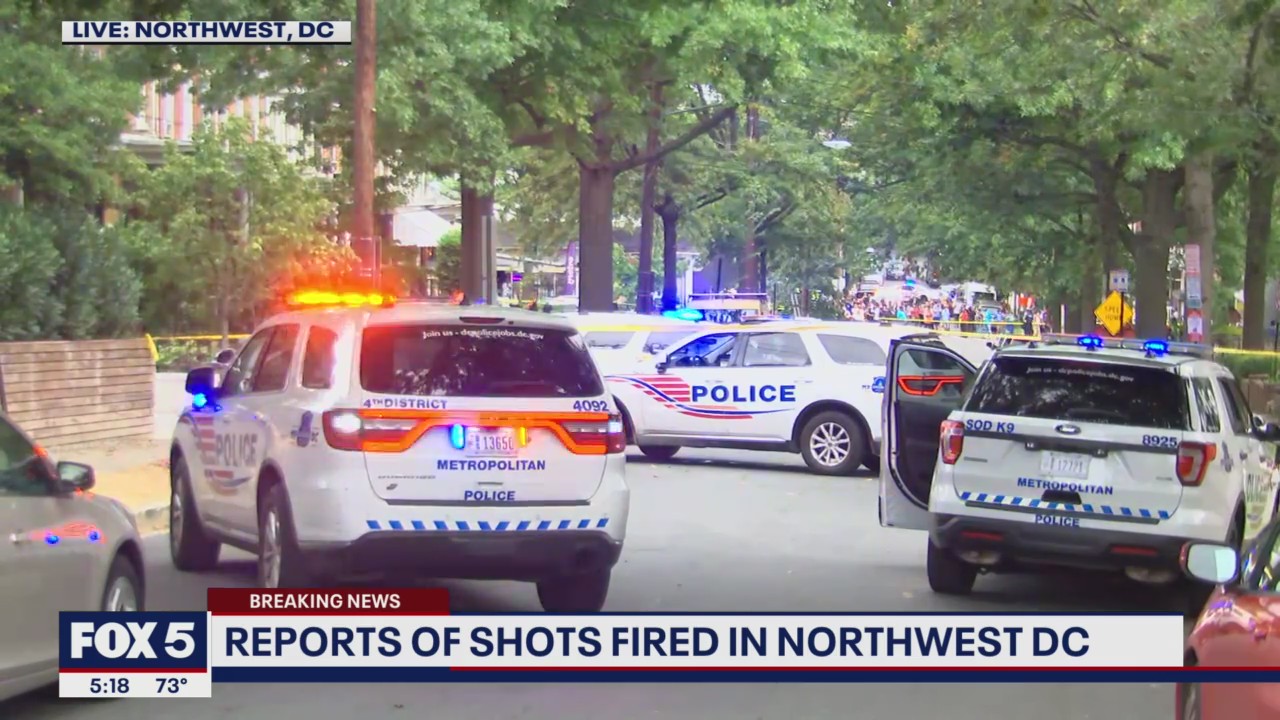Reports of shots fired in Northwest DC | FOX 5 DC