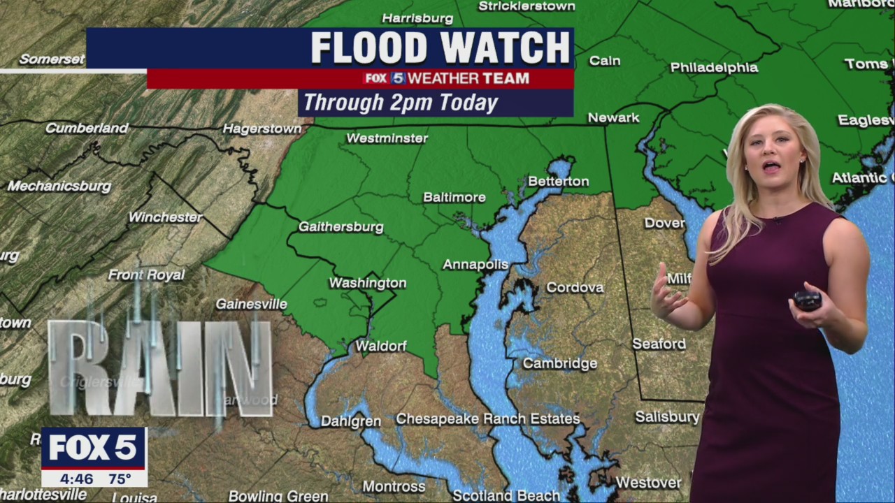 FOX 5 Weather forecast for Tuesday, September 6