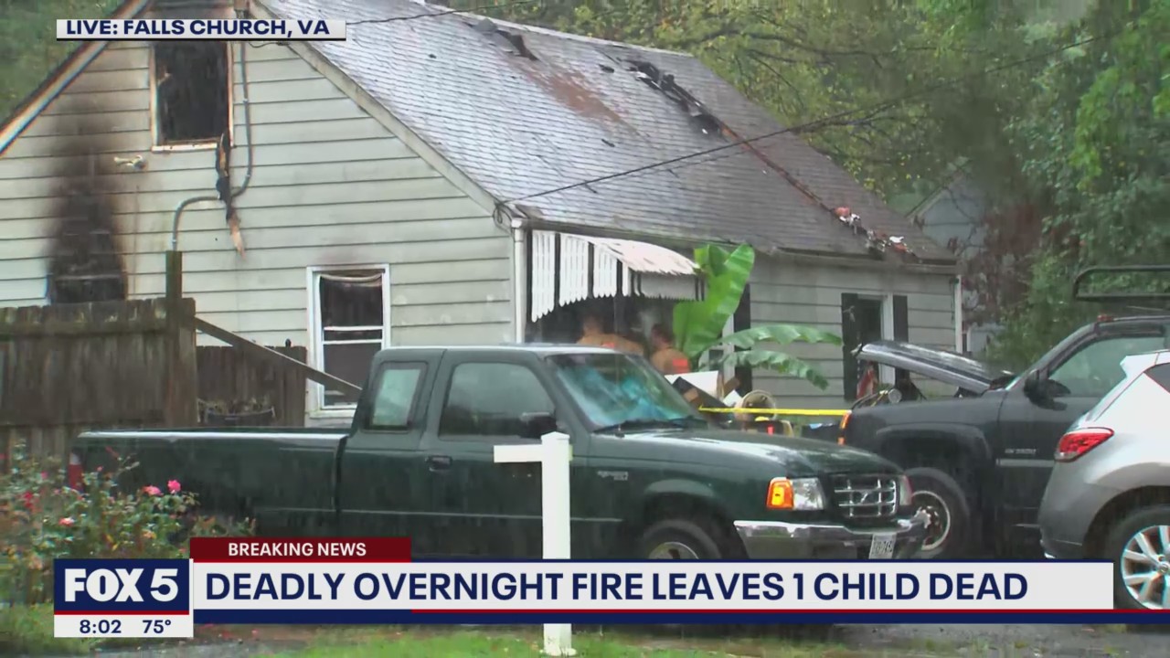 Child dies in Falls Church house fire | FOX 5 DC