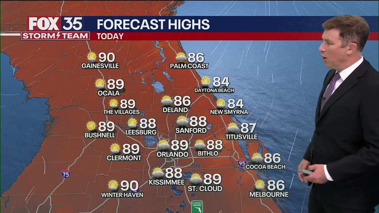 Orlando Weather Forecast AM: Sept. 15, 2025