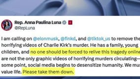 Trying to avoid footage of Charlie Kirk's shooting