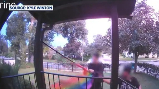 Teens accused of taking Pride flag from Orlando porch