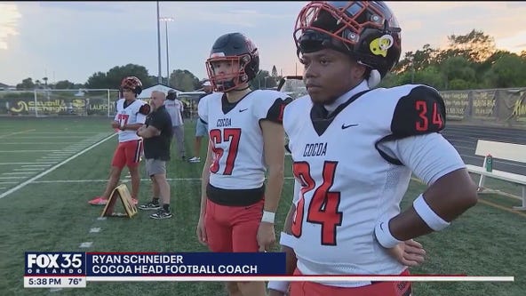 Meet Chris Robinson, Cocoa High School football, choir star