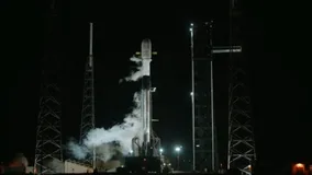 SpaceX Falcon 9 rocket launch from Florida