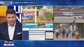 LIKE IT OR NOT: 40 things to do before you're 40