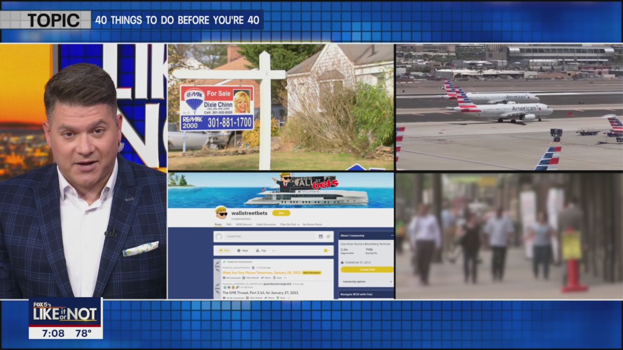 LIKE IT OR NOT: 40 things to do before you're 40