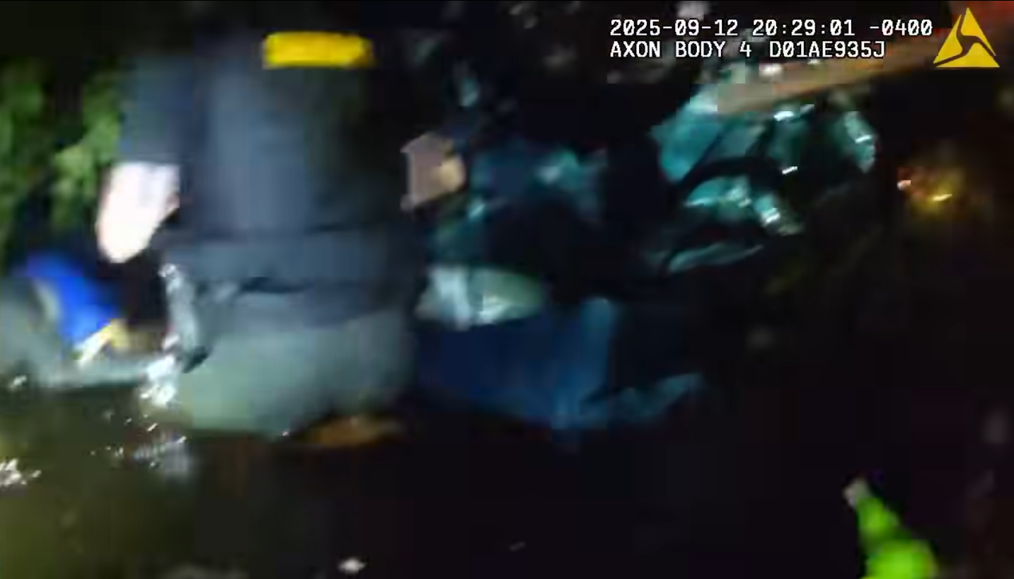 Martin County deputies rescue driver, passenger from submerged car