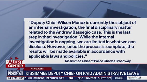 Kissimmee Deputy Chief under investigation. What we know.