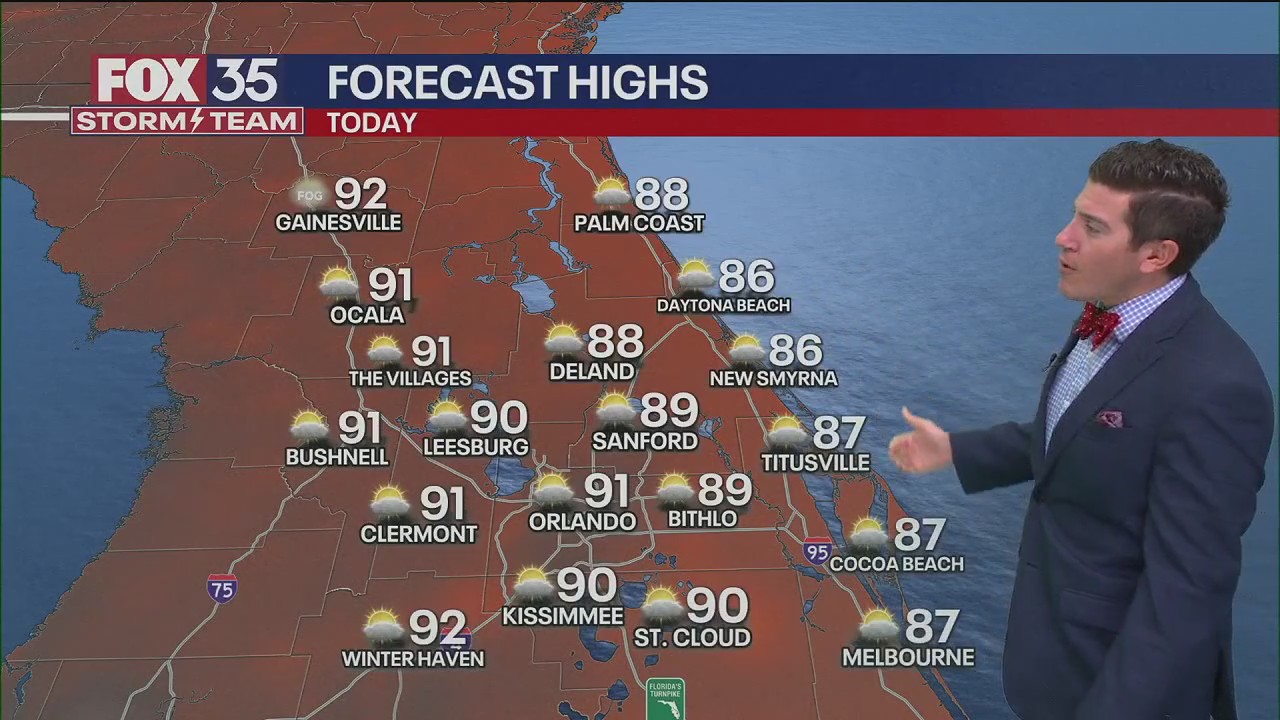 Orlando AM Weather Forecast: September 21, 2025 | FOX 51 Gainesville