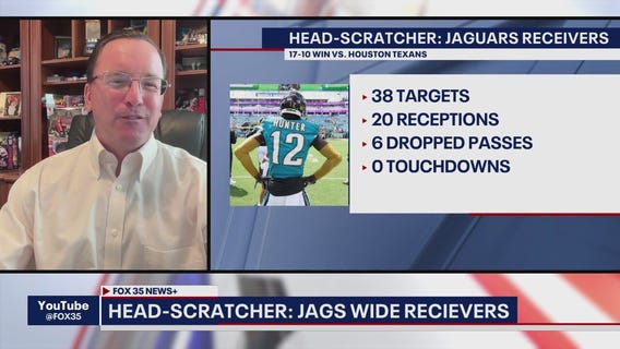 Jaguars receivers continue head-scratching season