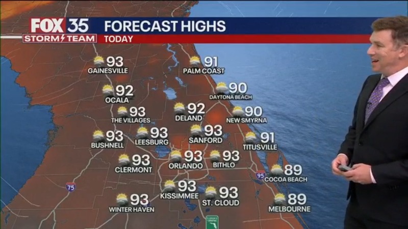 Orlando Weather Forecast AM: Sept. 25, 2025