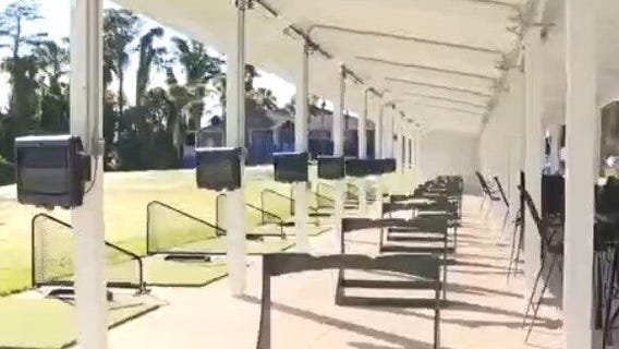 New driving range and golf learning center at Dubsdread