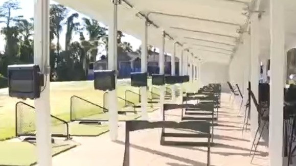 New driving range and golf learning center at Dubsdread