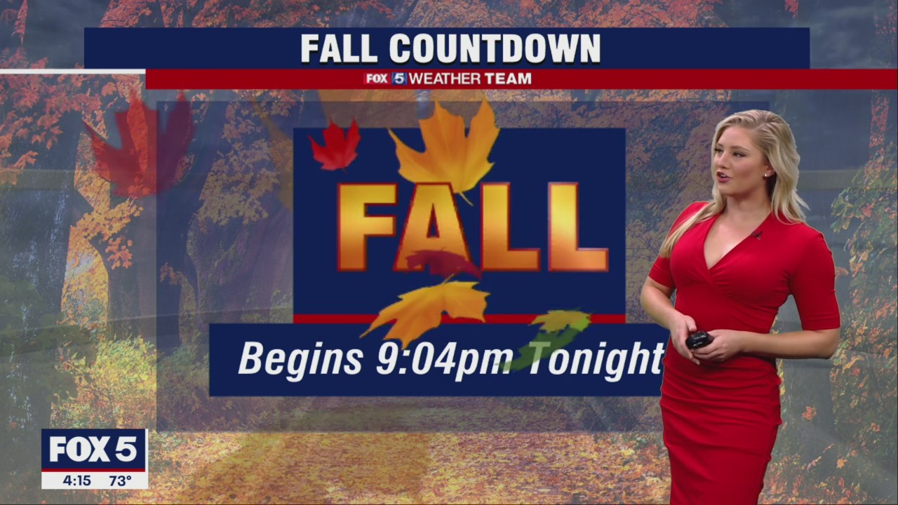 FOX 5 Weather forecast for Thursday, September 22