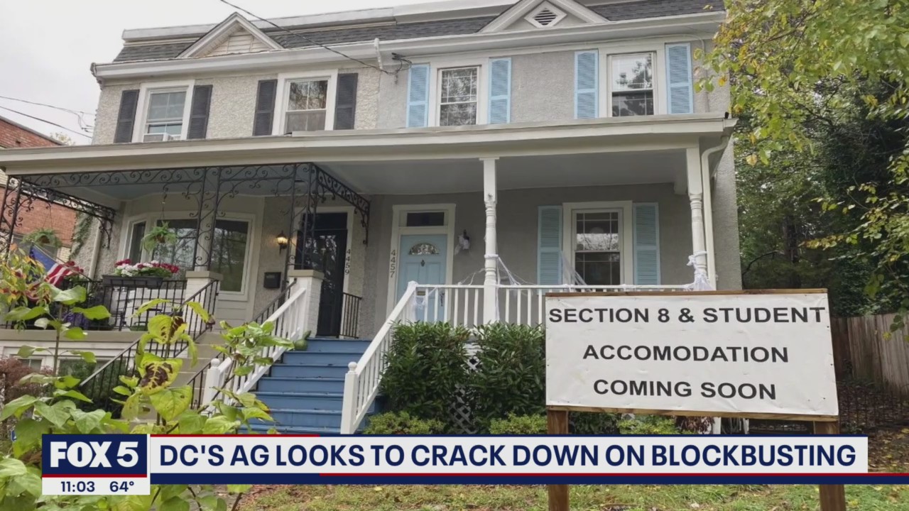 DC's AG looks to crack down on blockbusting | FOX 5 DC