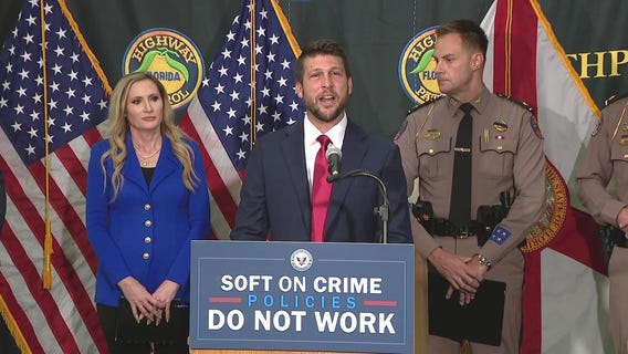 Florida AG speaks on 'soft on crime policies' in Orlando