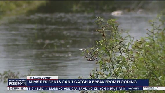 Can't catch a break: Mims residents worried about flooding