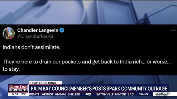 Palm Bay council member's posts spark community outrage