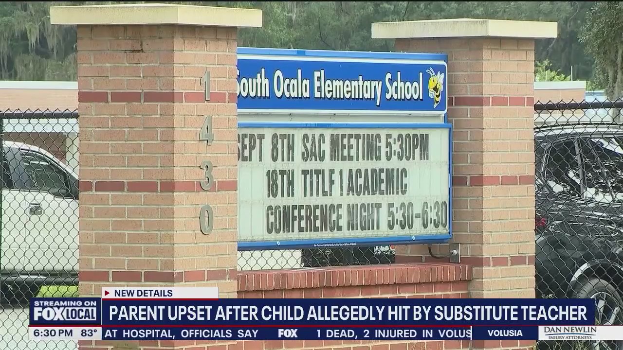 Substitute teacher accused of hitting students faces no criminal charges