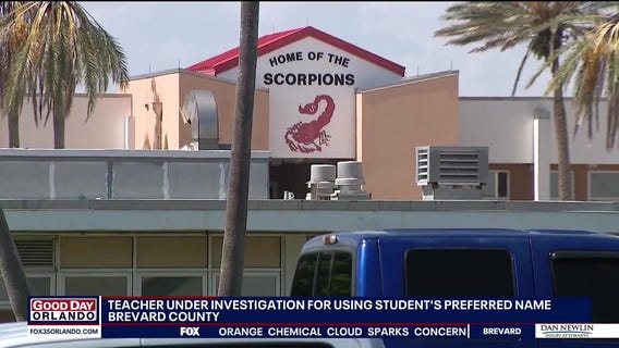 Teacher under investigation for using student's preferred name