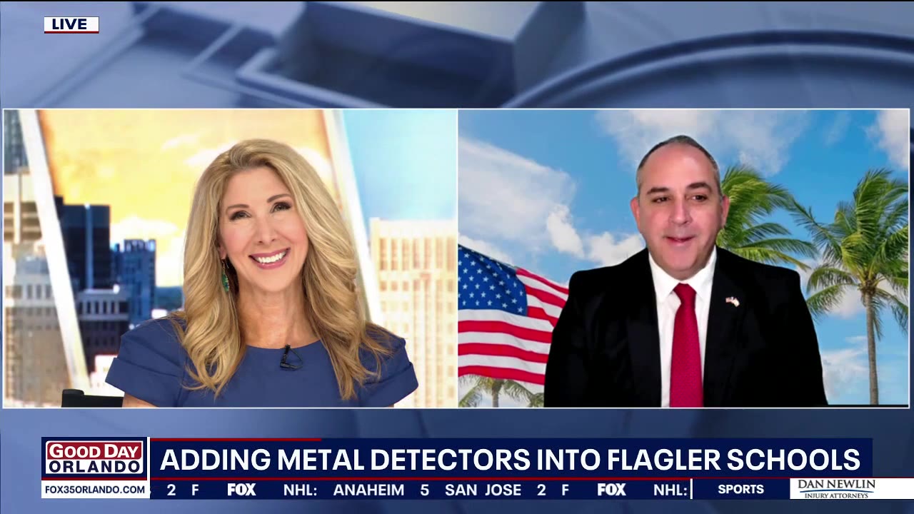 Could metal detectors be installed in Flagler County schools?